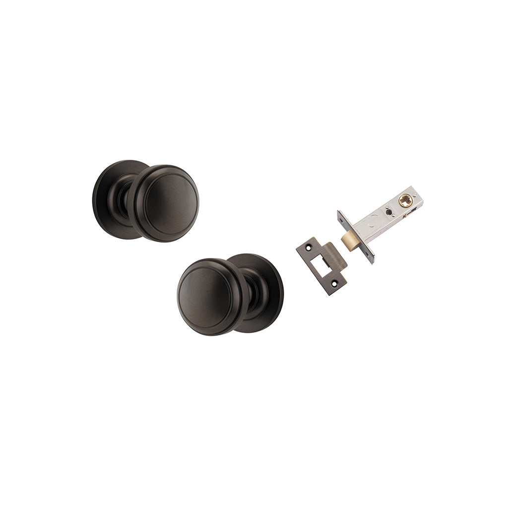 Paddington Knob - Round Rose Signature Brass / Passage / Passage Kit