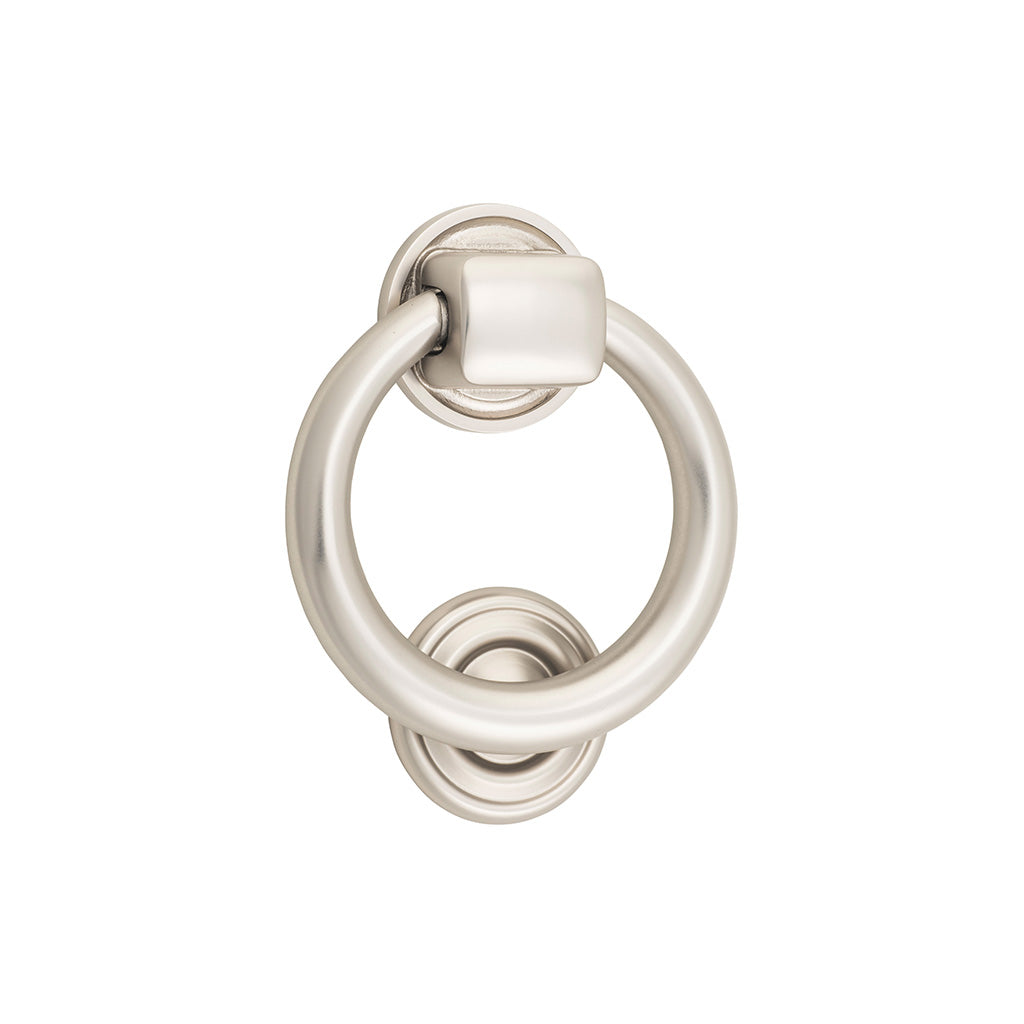 Ring Door Knocker Satin Nickel