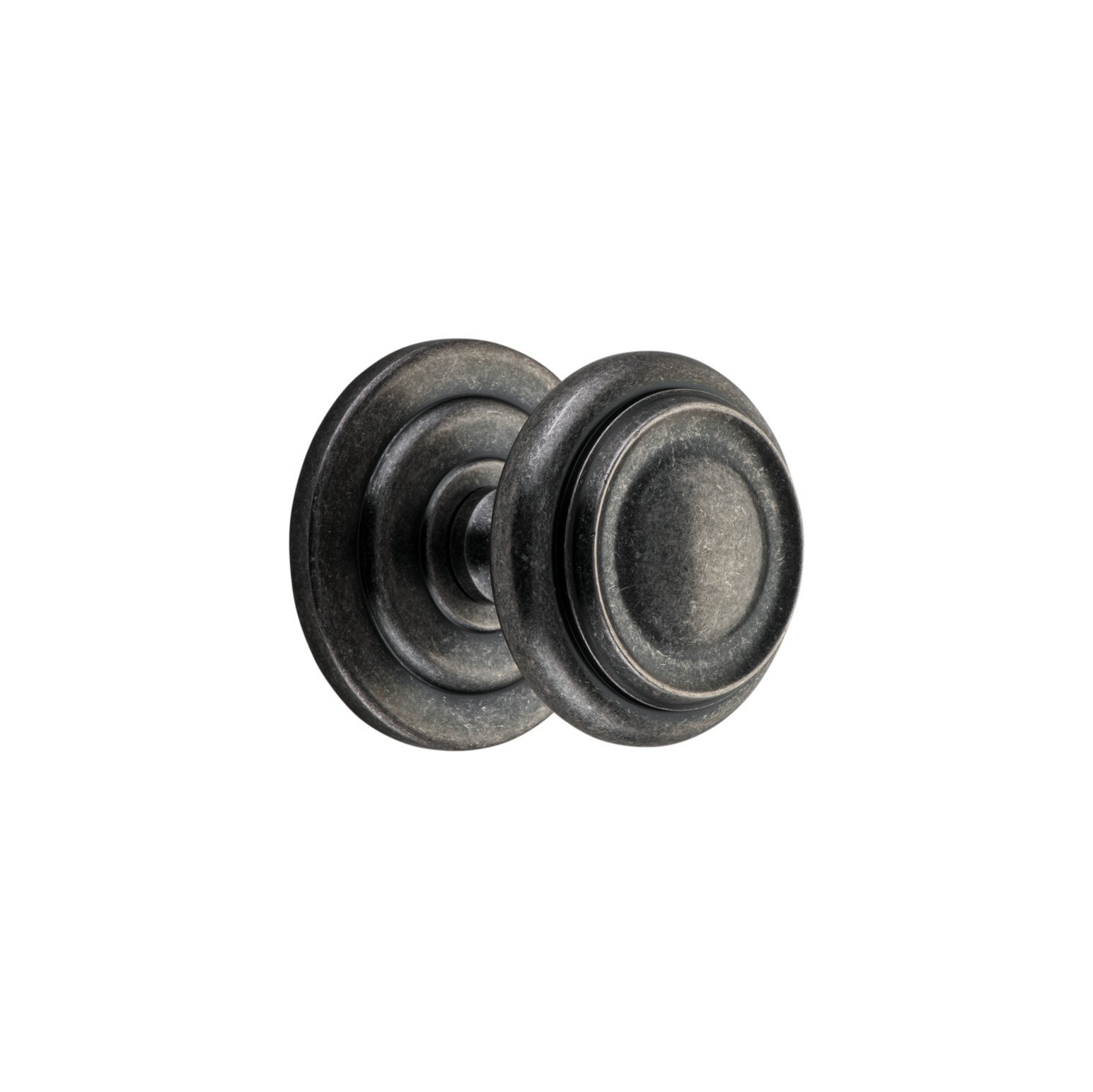 Sarlat Centre Door Knob Distressed Nickel