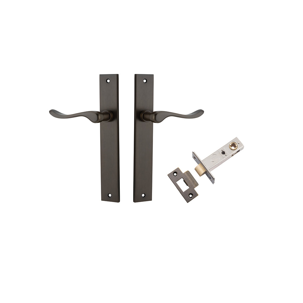 Stirling Lever - Rectangular Backplate Signature Brass / Passage / Passage Kit