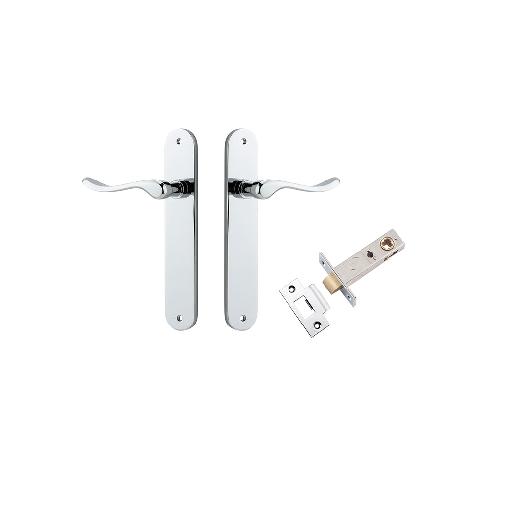 Stirling Lever - Oval Backplate Polished Chrome / Passage / Passage Kit