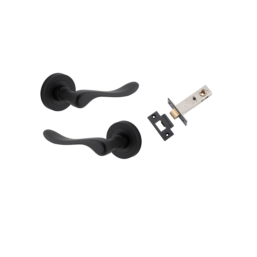 Stirling Lever - Round Rose Matt Black / Passage / Passage Kit