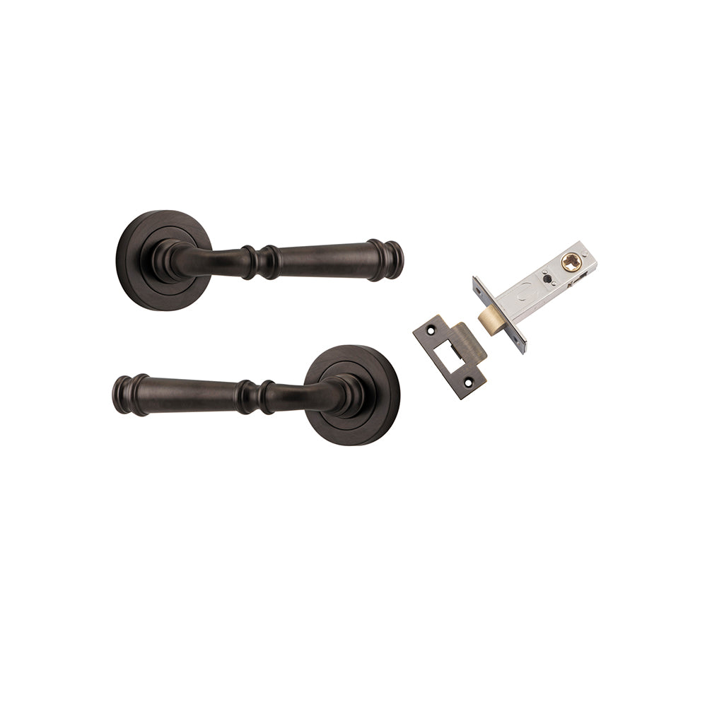 Verona Lever - Round Rose Signature Brass / Passage / Passage Kit