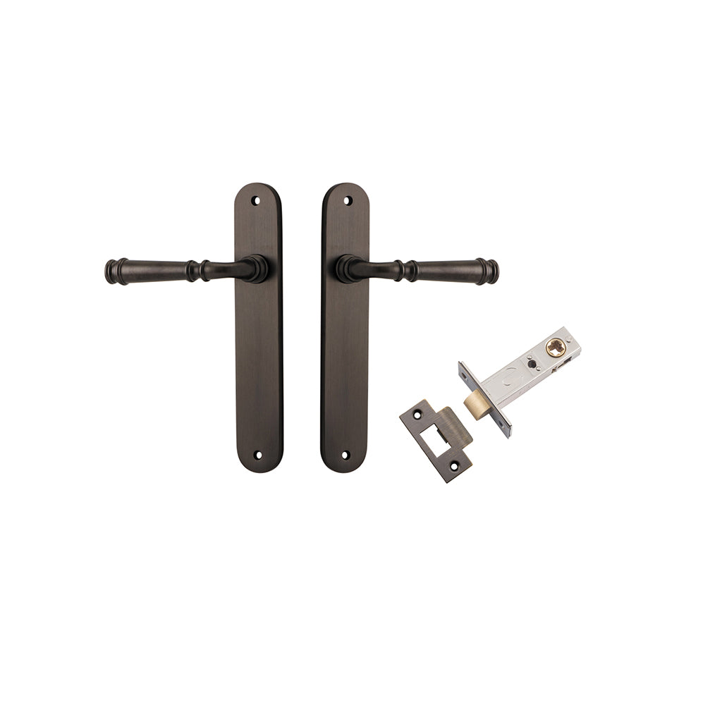 Verona Lever - Oval Backplate Signature Brass / Passage / Passage Kit