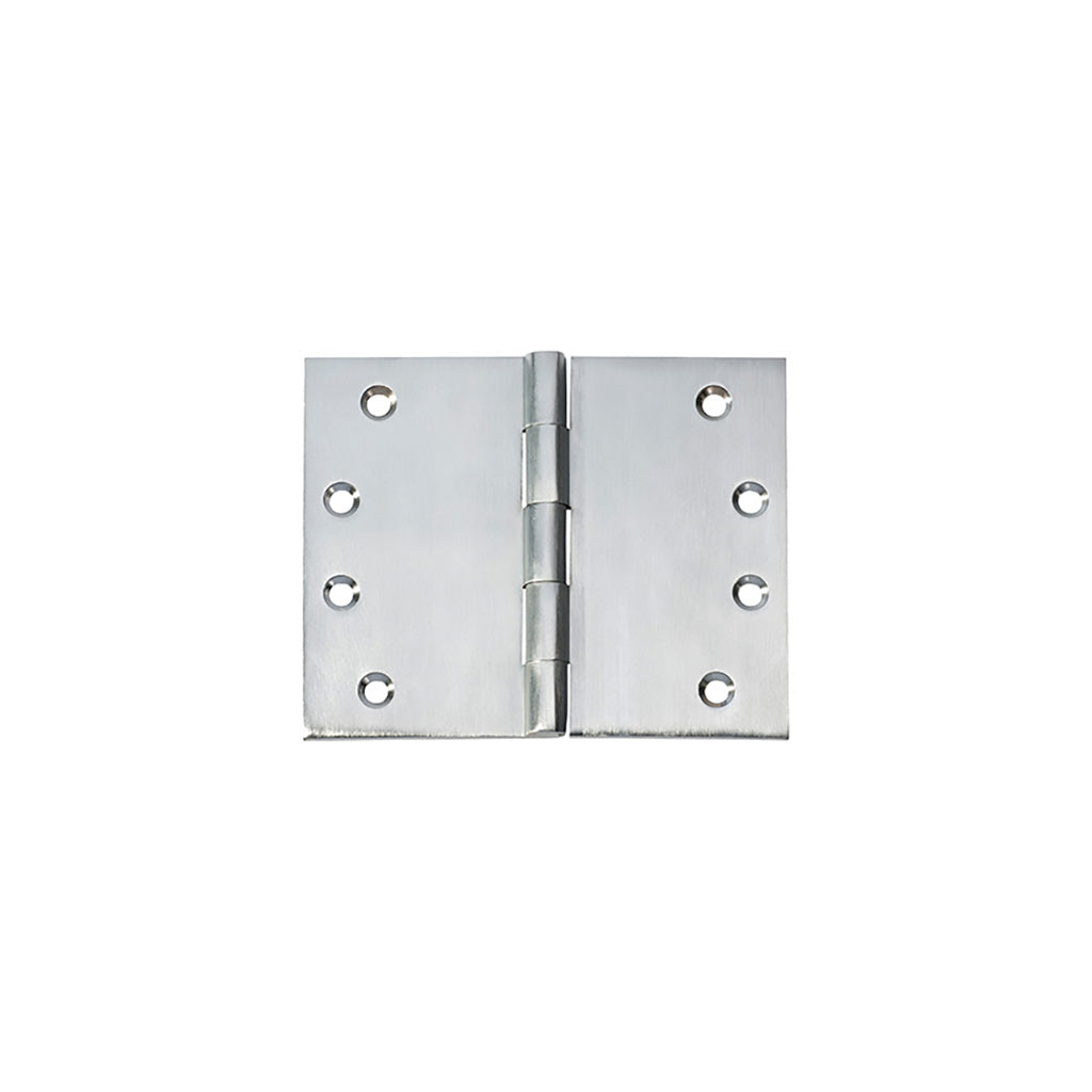 Broad Butt Hinge - H100xW125mm Satin Chrome