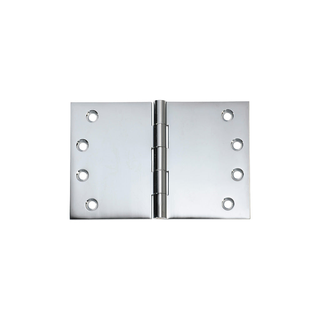 Broad Butt Hinge - H100xW150mm Chrome Plated