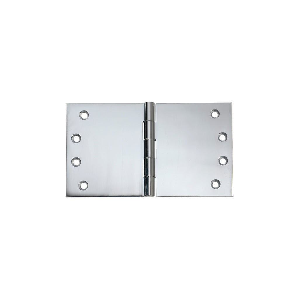 Broad Butt Hinge - H100xW175mm Chrome Plated