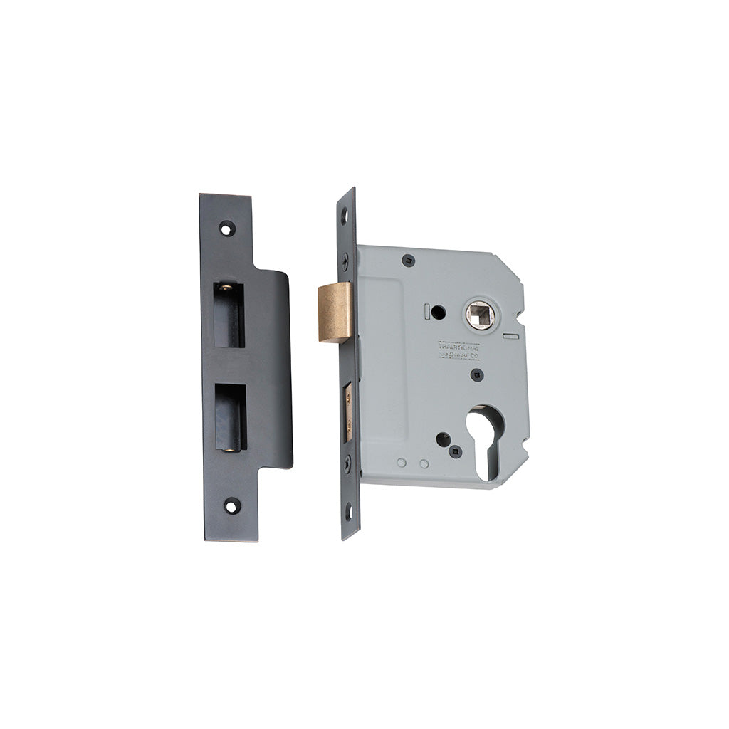 Euro Mortice Lock Antique Copper / 57mm