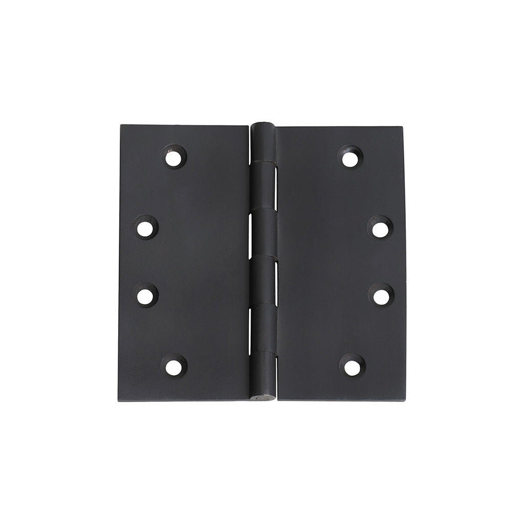 Fixed Pin Hinge - H100xW100mm Matt Black