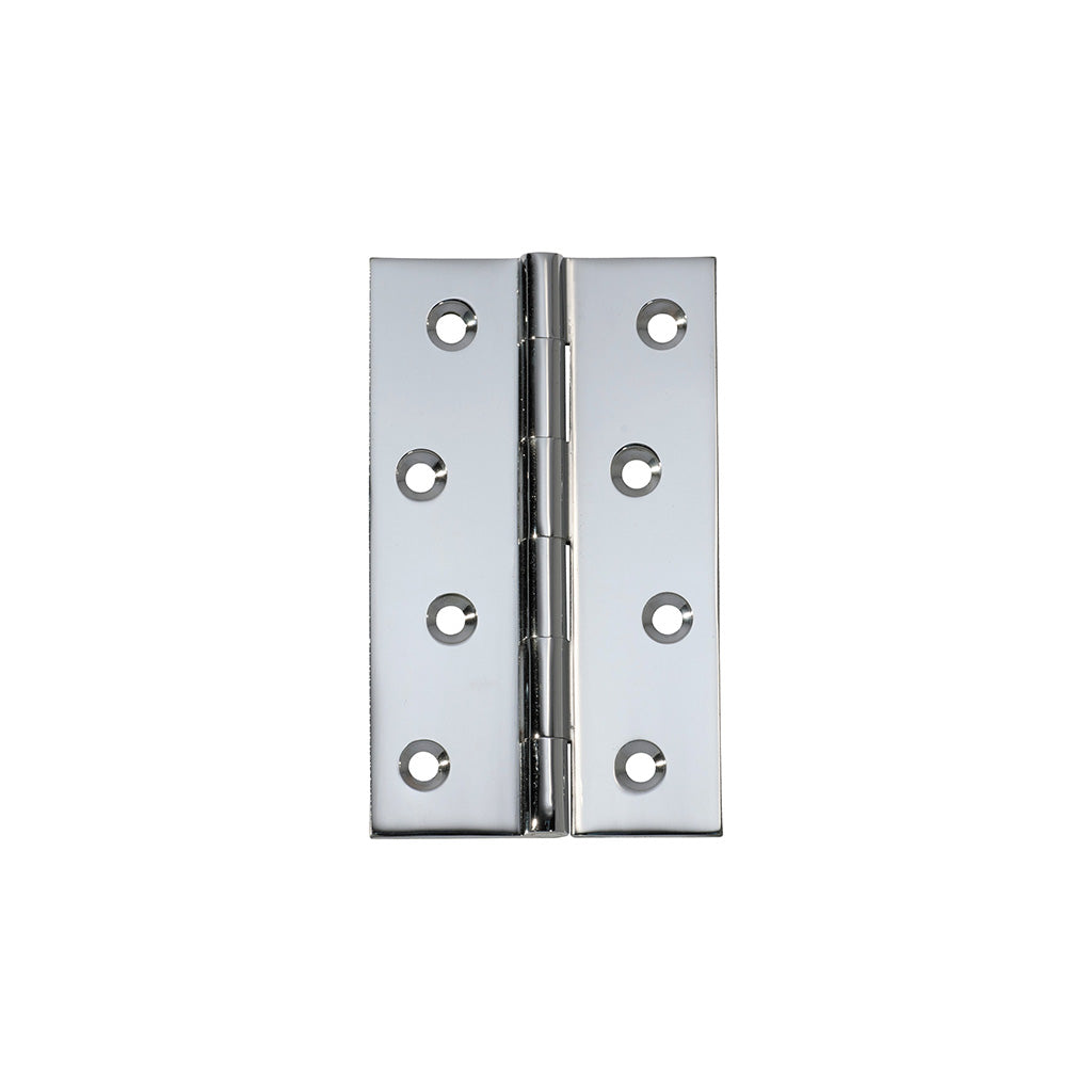 Fixed Pin Hinge - H100xW60mm Chrome Plated