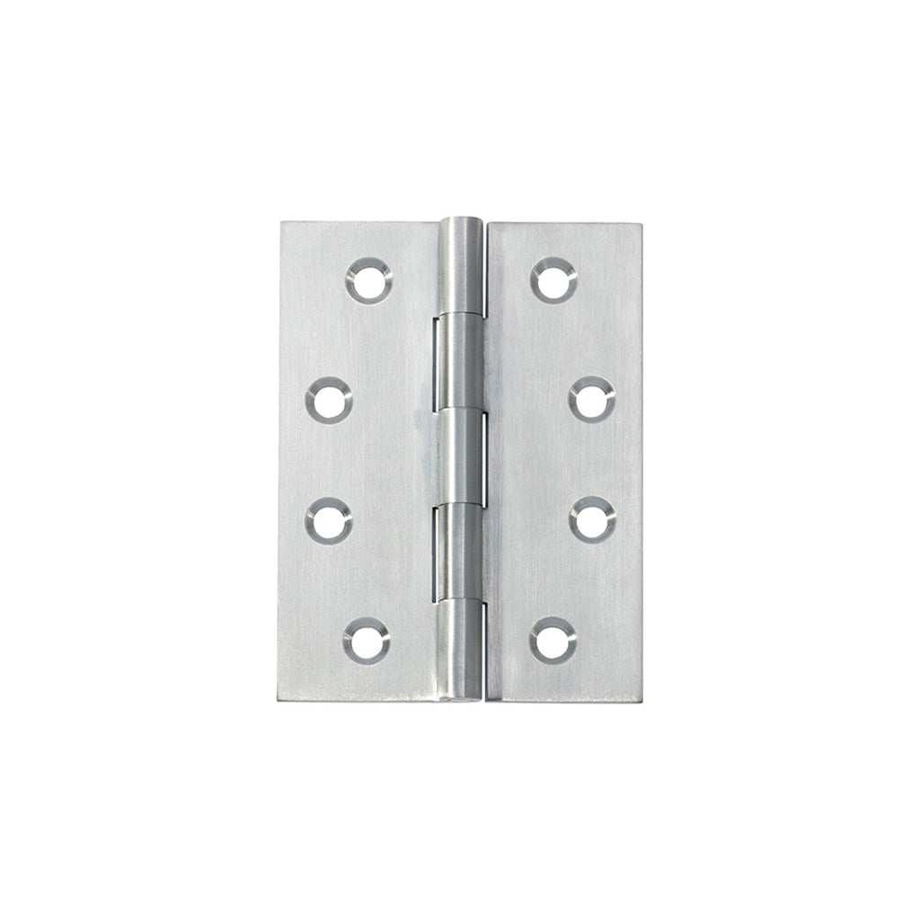 Fixed Pin Hinge - H100xW75mm Satin Chrome