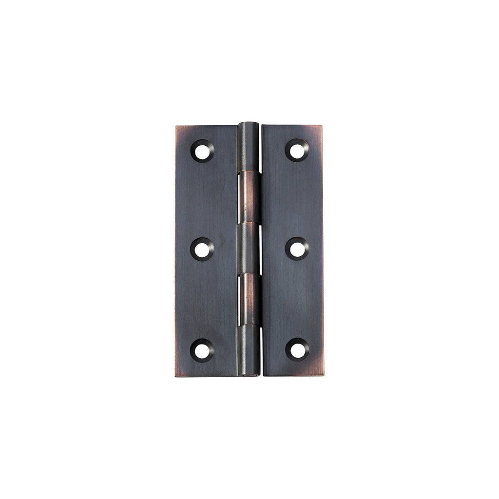 Fixed Pin Hinge - H89xW50mm Antique Copper