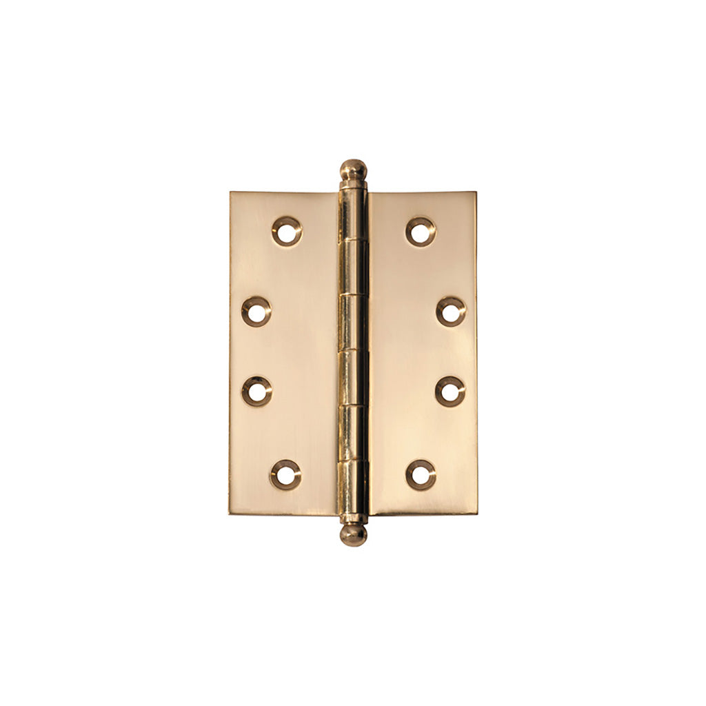 Loose Pin Hinge - H100xW75mm Polished Brass