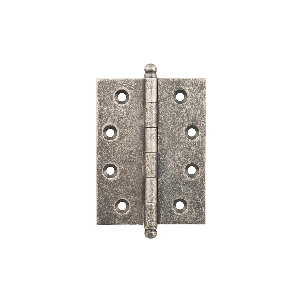 Loose Pin Hinge - H100xW75mm Rumbled Nickel