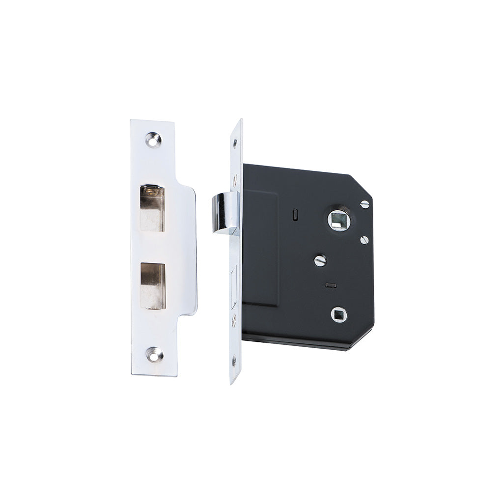 Privacy Mortice Lock Chrome Plated / 57mm