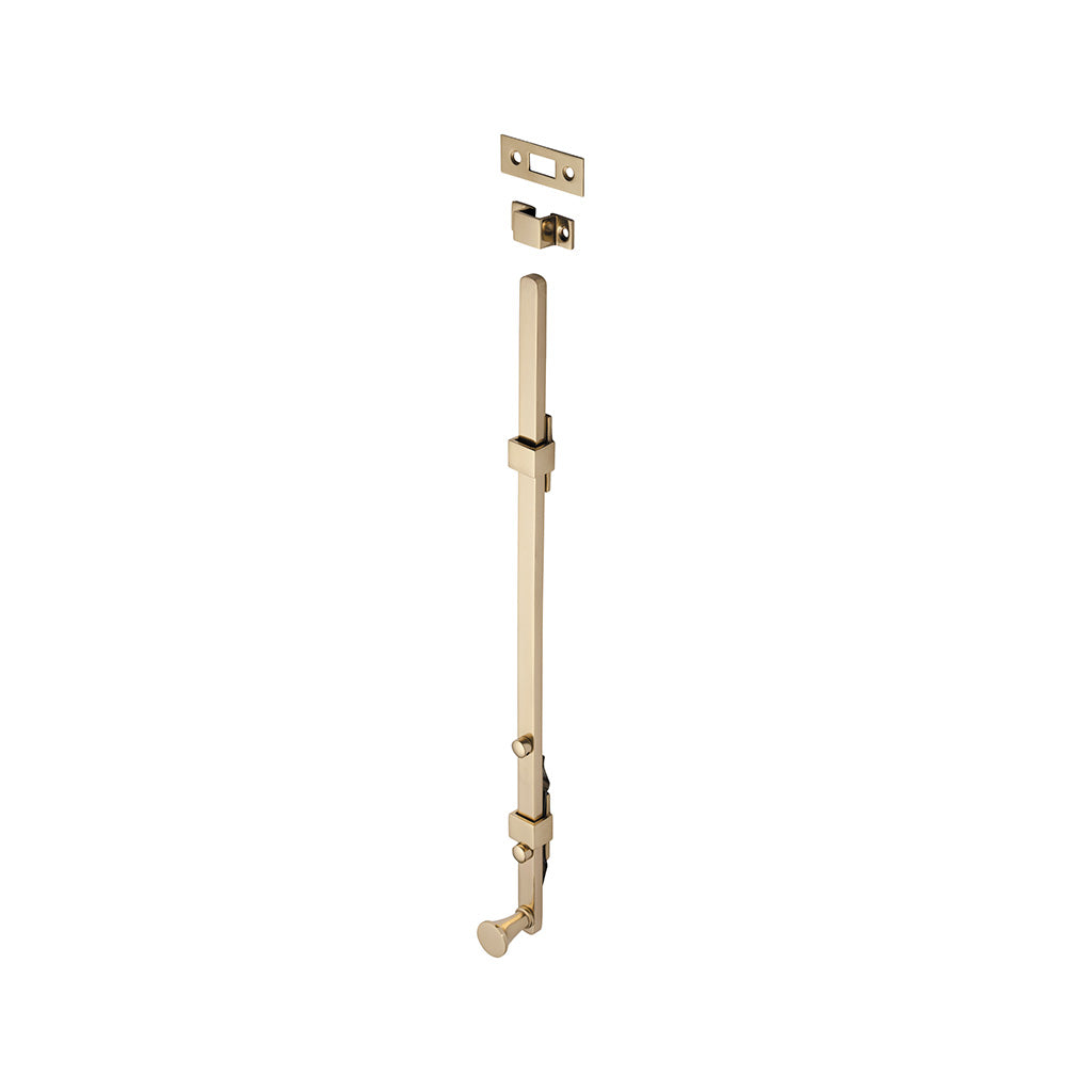 Panic Bolt Polished Brass / 450mm