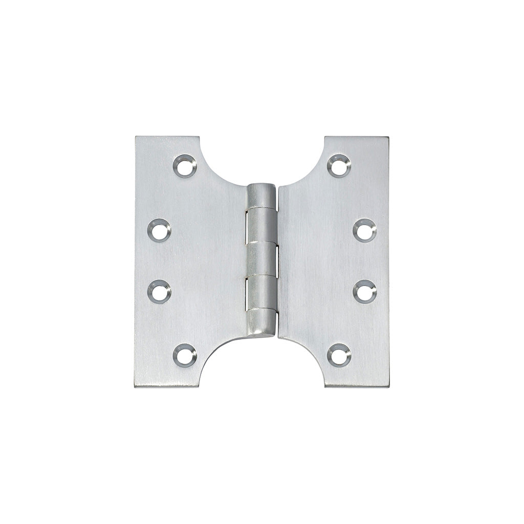 Parliament Hinge - H100xW100mm Satin Chrome