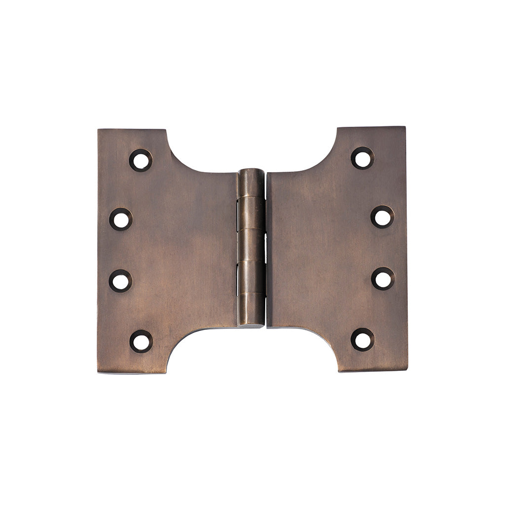 Parliament Hinge - H100xW125mm Antique Brass