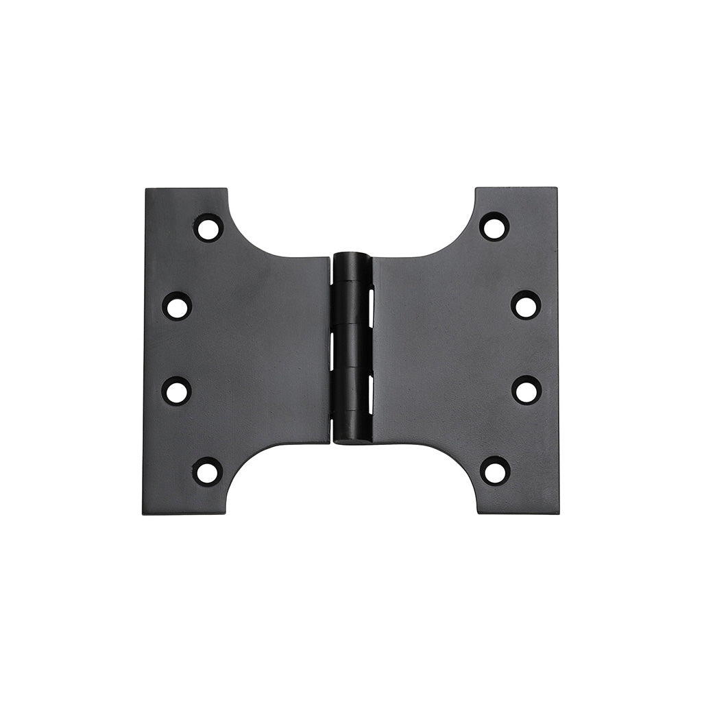 Parliament Hinge - H100xW125mm Matt Black