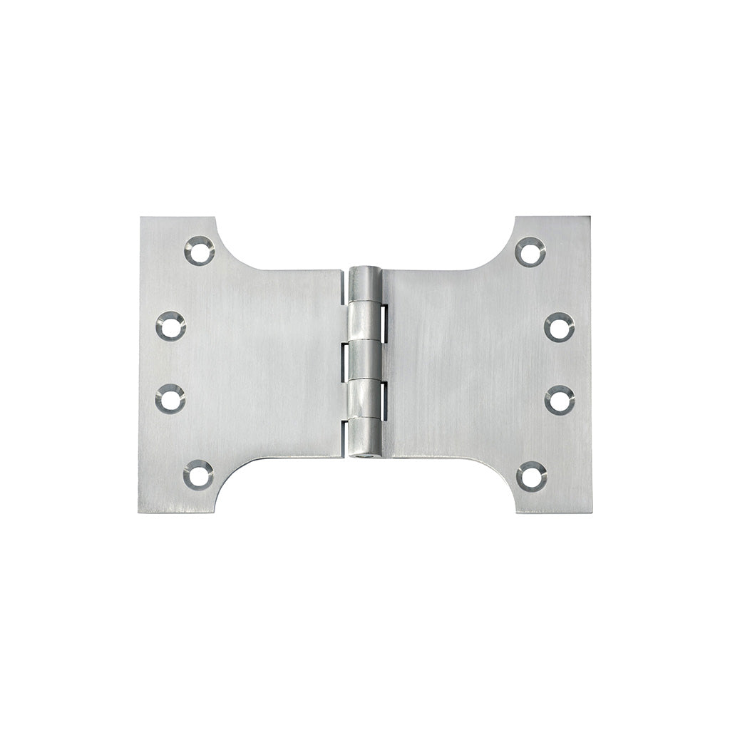 Parliament Hinge - H100xW150mm Satin Chrome