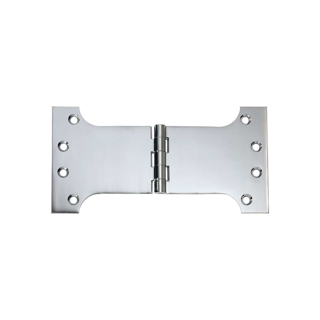 Parliament Hinge - H100xW200mm Chrome Plated