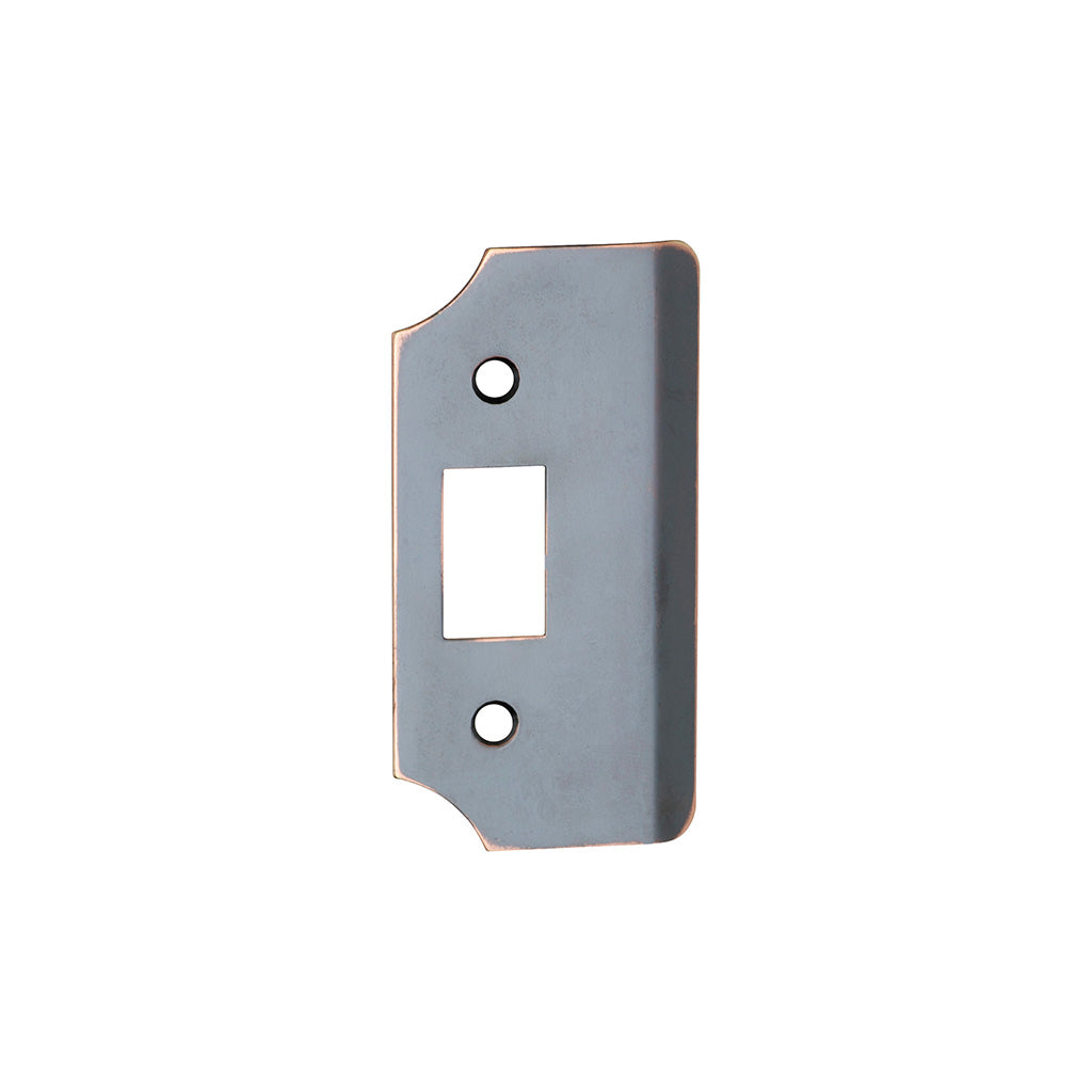 Tube Latch Rebate Kit Extension Plate Antique Copper