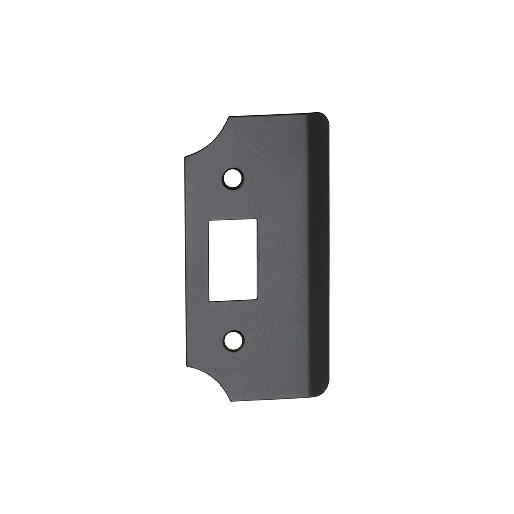Tube Latch Rebate Kit Extension Plate Matt Black
