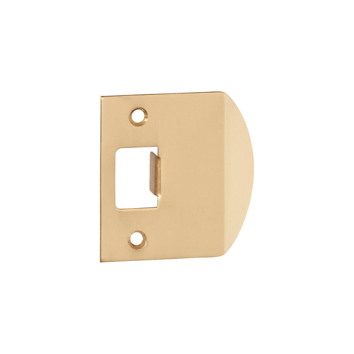 Tube Latch Striker - Extra Long Polished Brass