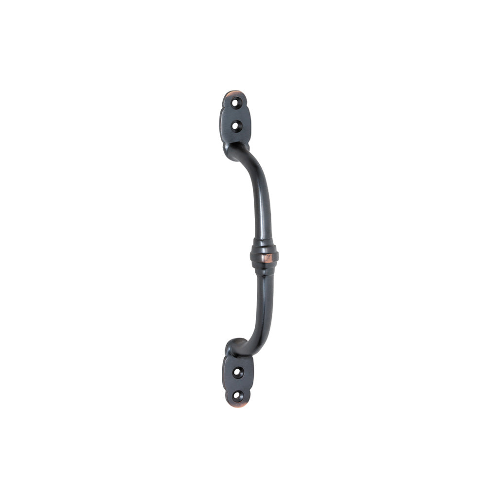 Offset Banded Pull Handle - H180xP41mm Antique Copper / 180mm