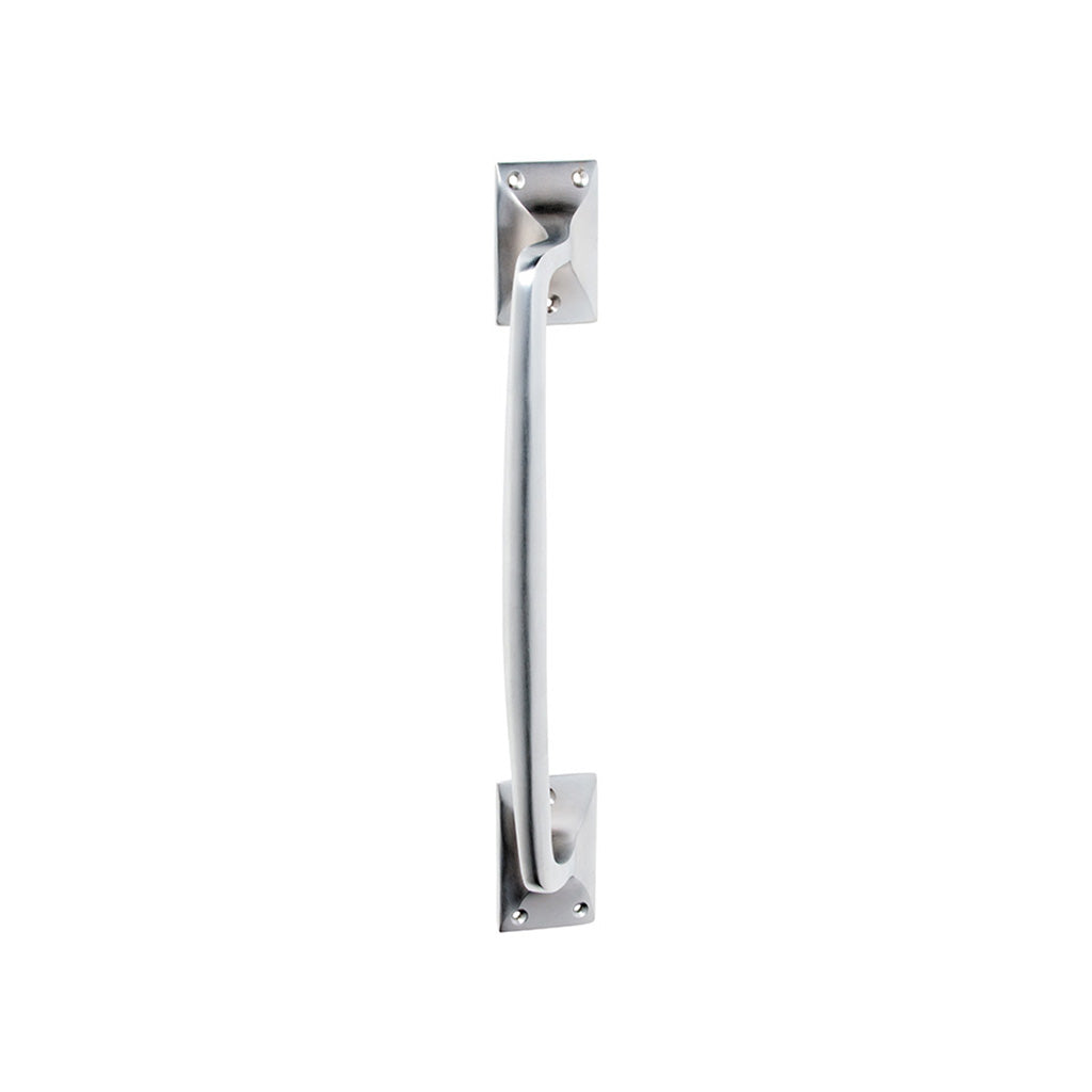 Offset Classic Pull Handle - H305xW42xP60mm Satin Chrome / 305mm