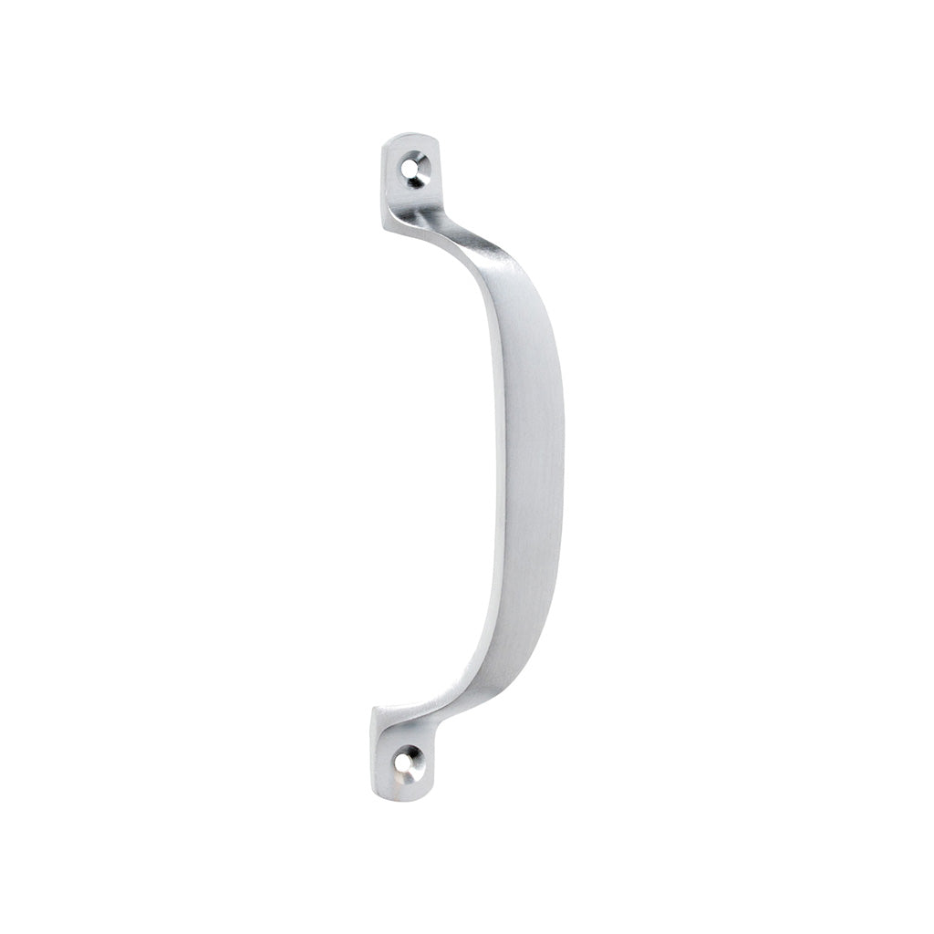 Offset Pull Handle - H130xP23mm Satin Chrome / 130mm
