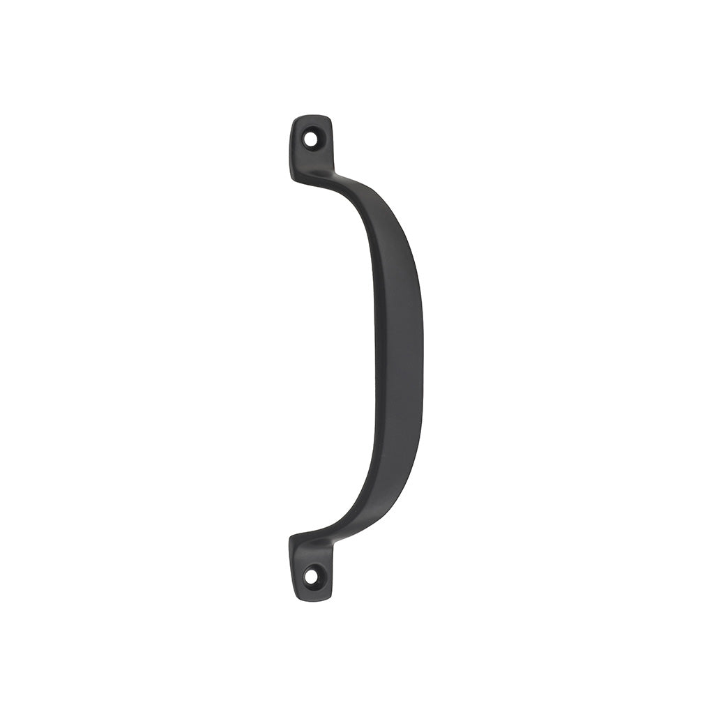 Offset Pull Handle - H130xP23mm Matt Black / 130mm