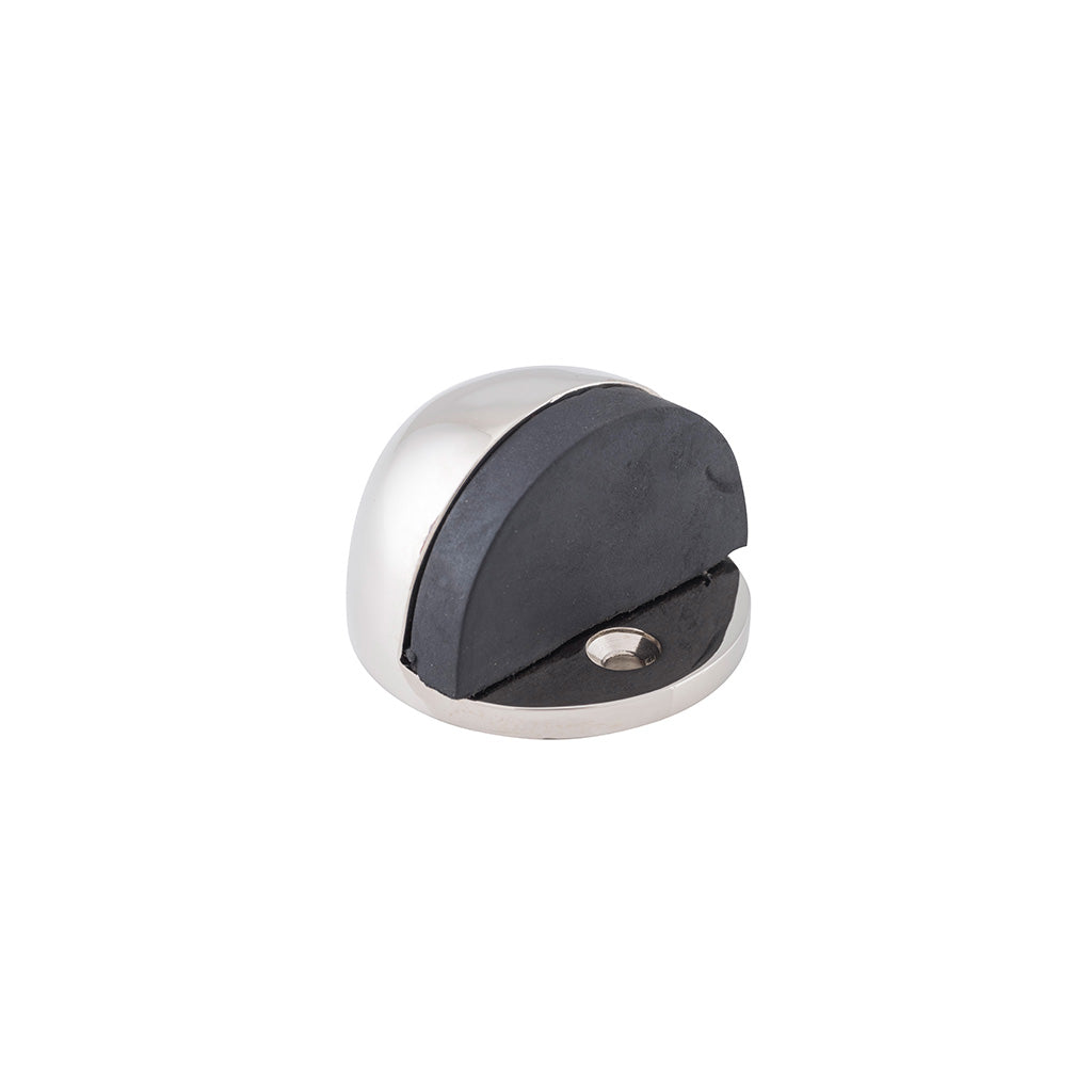 Oval Door Stop Polished Nickel