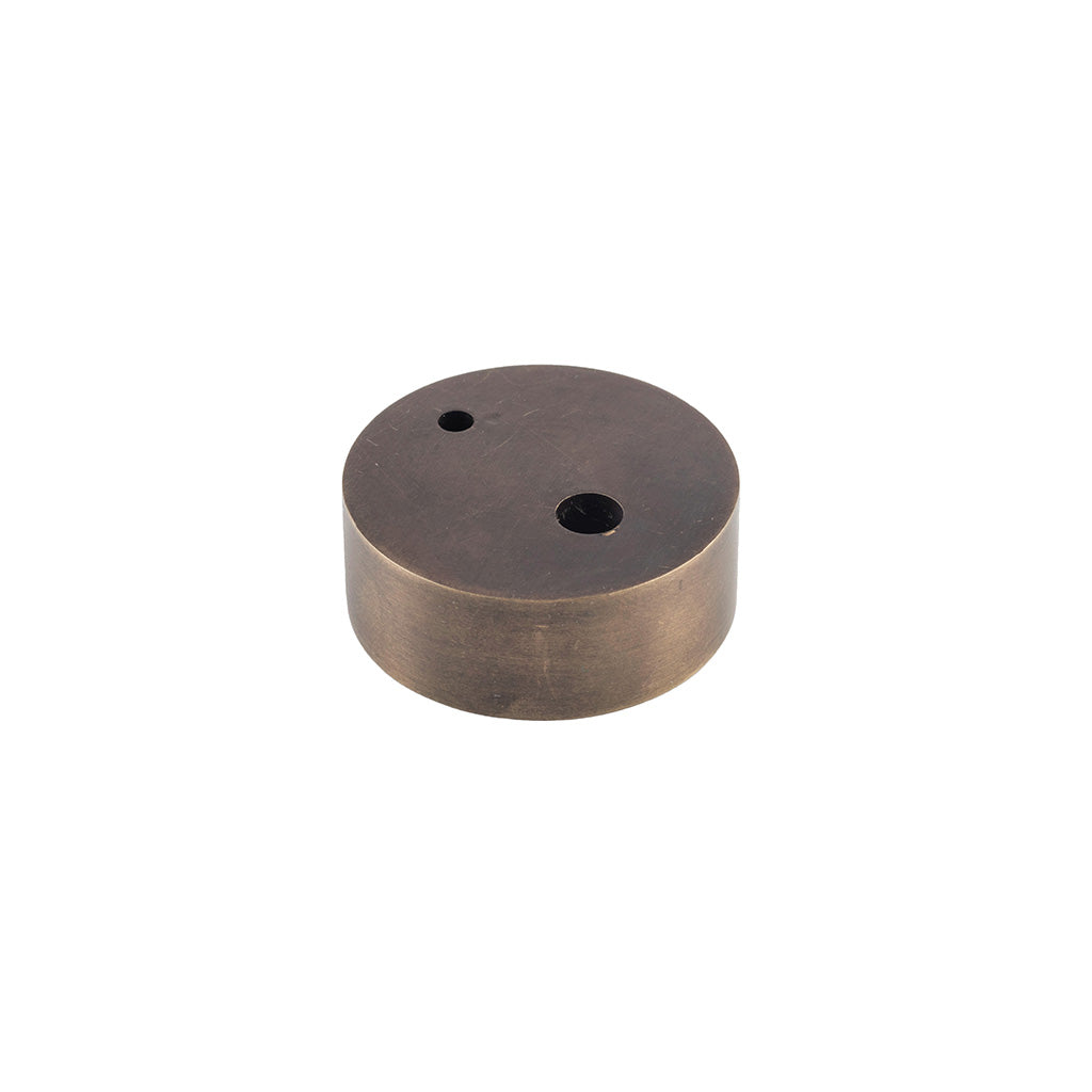 Oval Door Stop Spacer Antique Brass