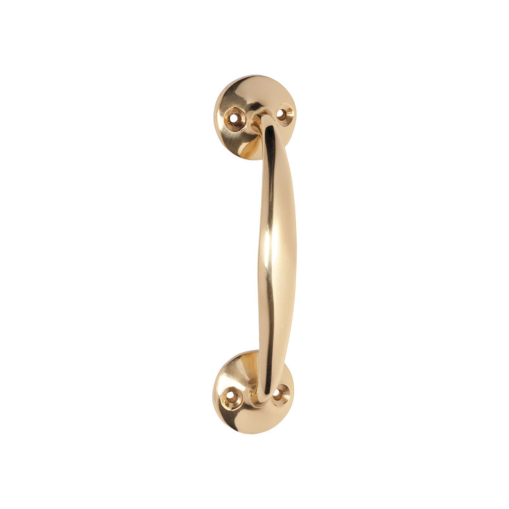 Telephone Pull Handle - L110xP30mm Polished Brass / 110mm