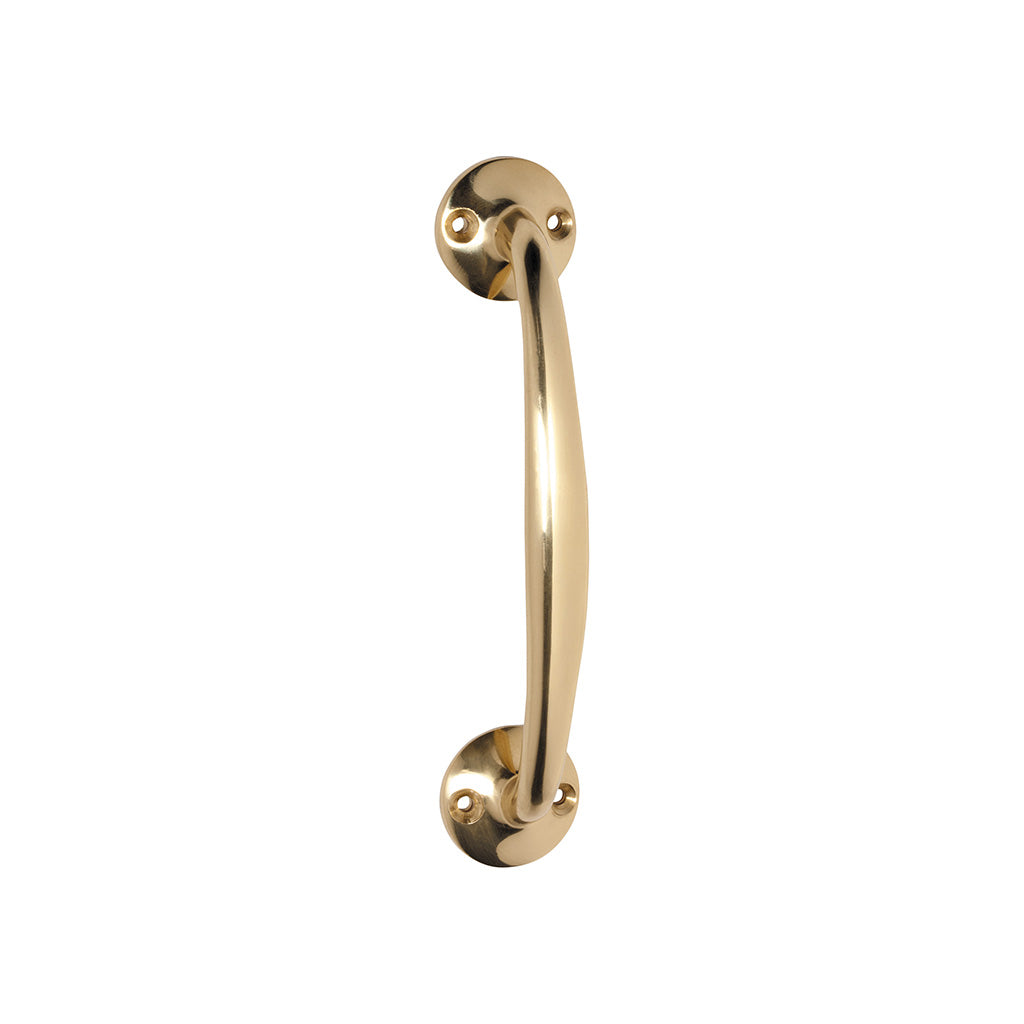 Telephone Pull Handle - L150xP43mm Polished Brass / 150mm