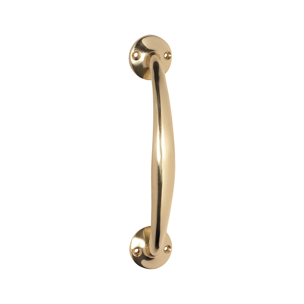 Telephone Pull Handle - L187xP45mm Polished Brass / 187mm