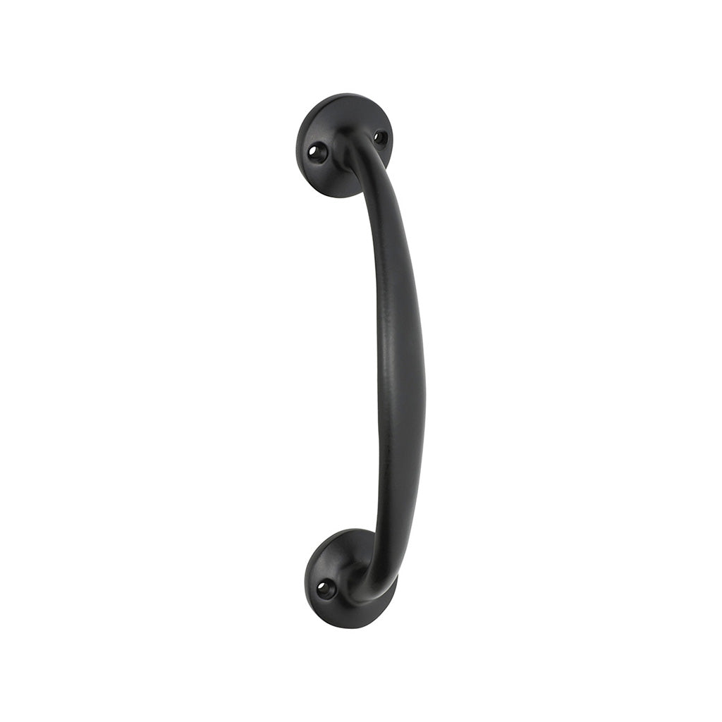 Telephone Pull Handle - L187xP45mm Matt Black / 187mm
