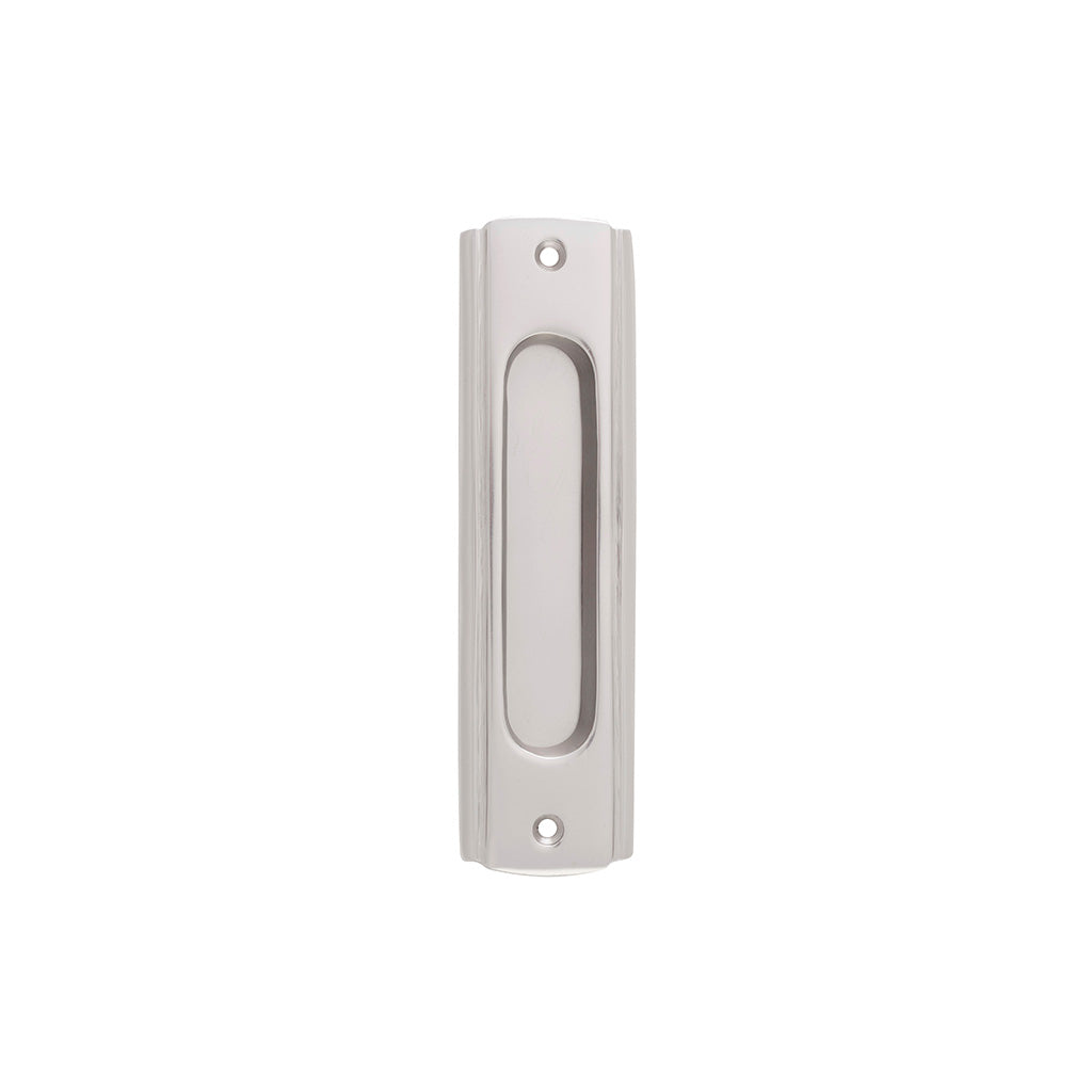 Traditional Flush Pull Satin Nickel