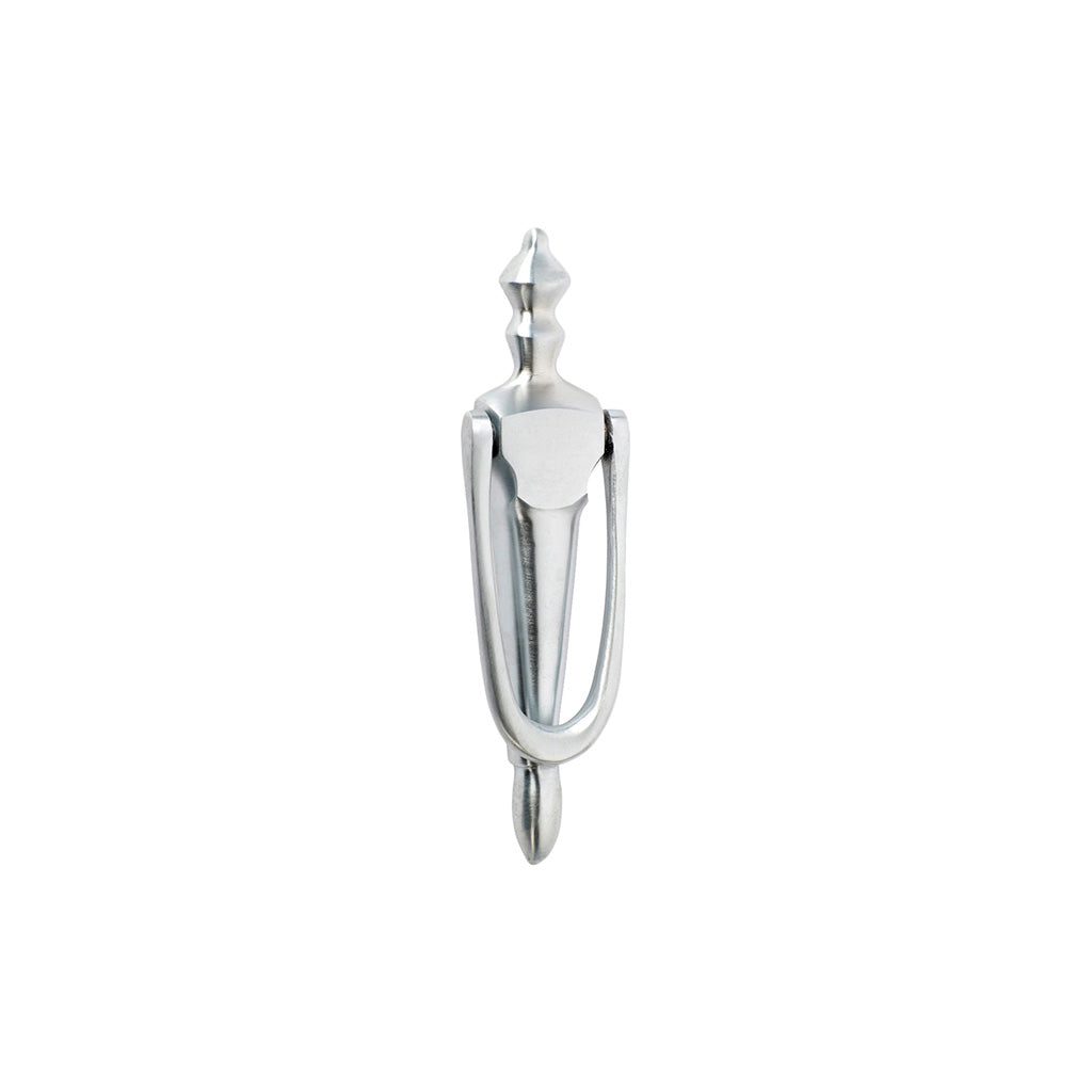 Victorian Door Knocker Satin Chrome
